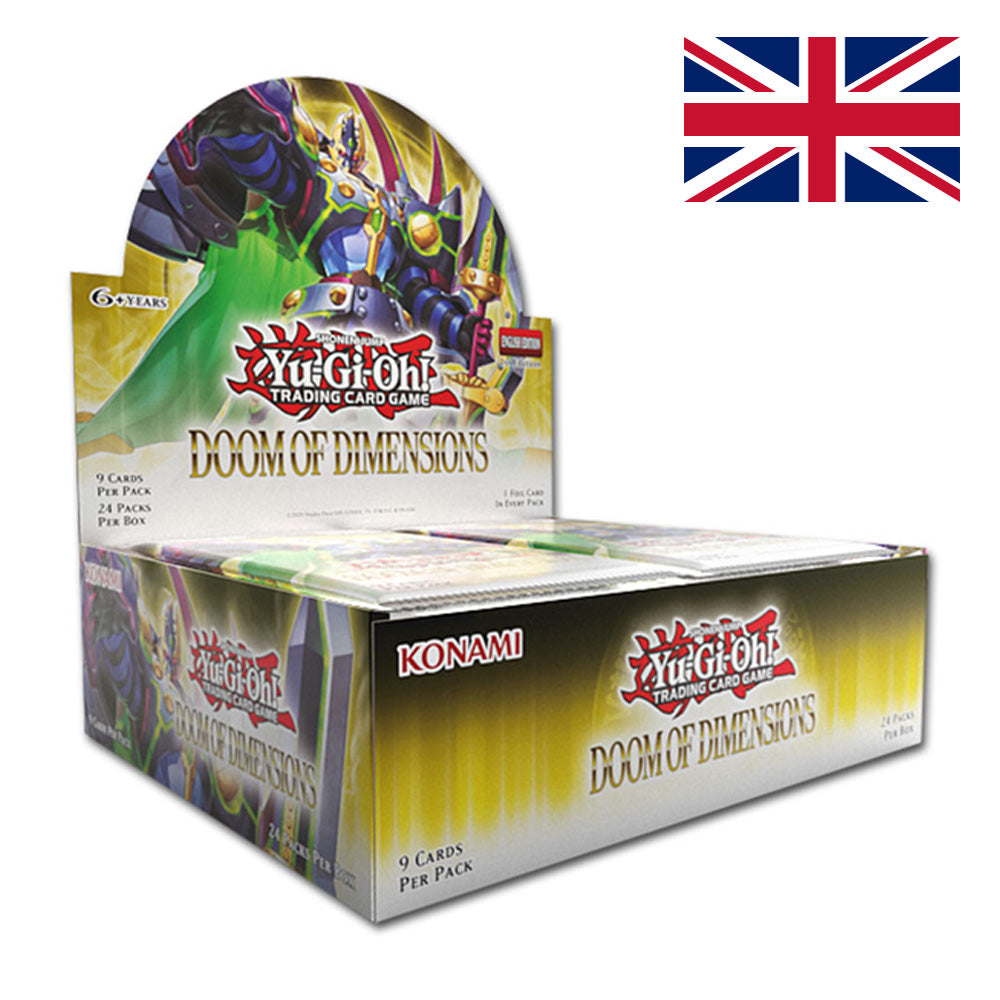 Yu-Gi-Oh! Doom of Dimensions Booster Display (englisch)