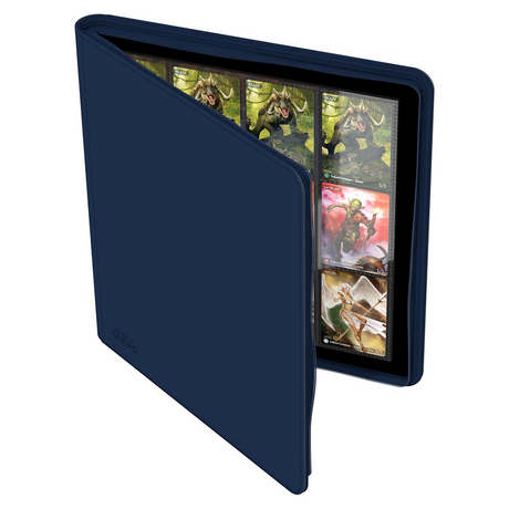 Ultimate Guard - 12-Pocket QuadRow ZipFolio XenoSkinTM - Dark Blue