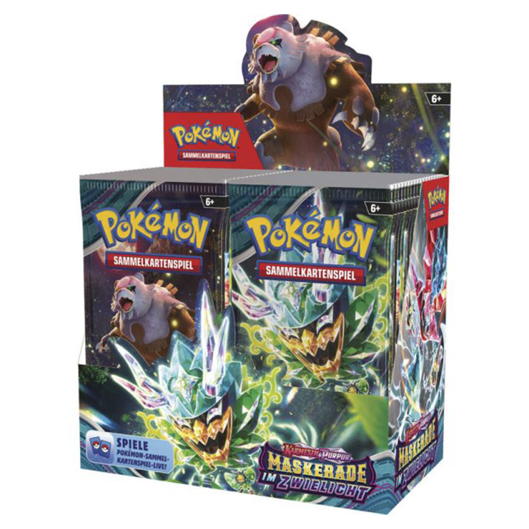 Pokemon  Maskerade im Zwielicht - Booster Display (deutsch)