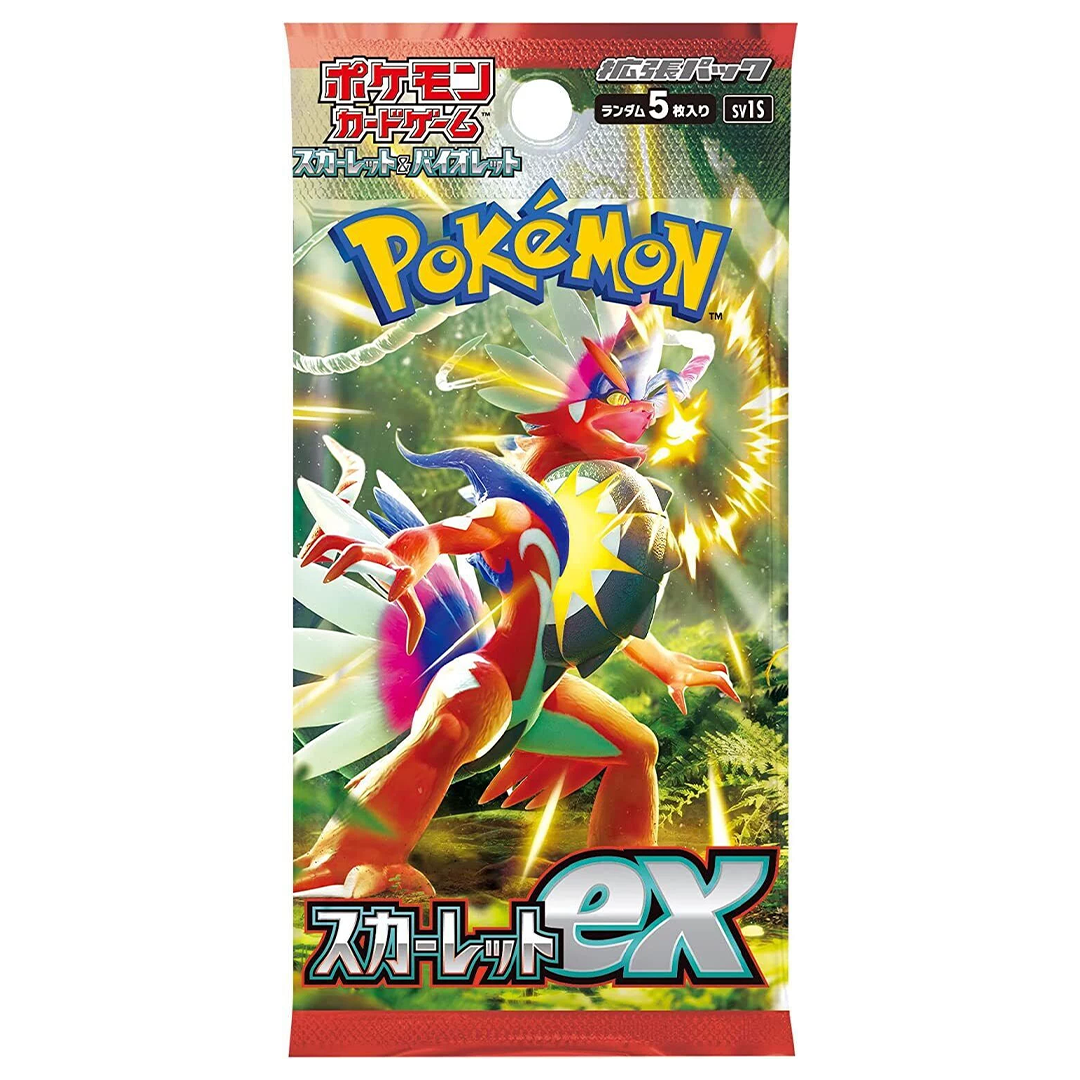 Pokemon Scarlet ex - Booster Pack (JP)