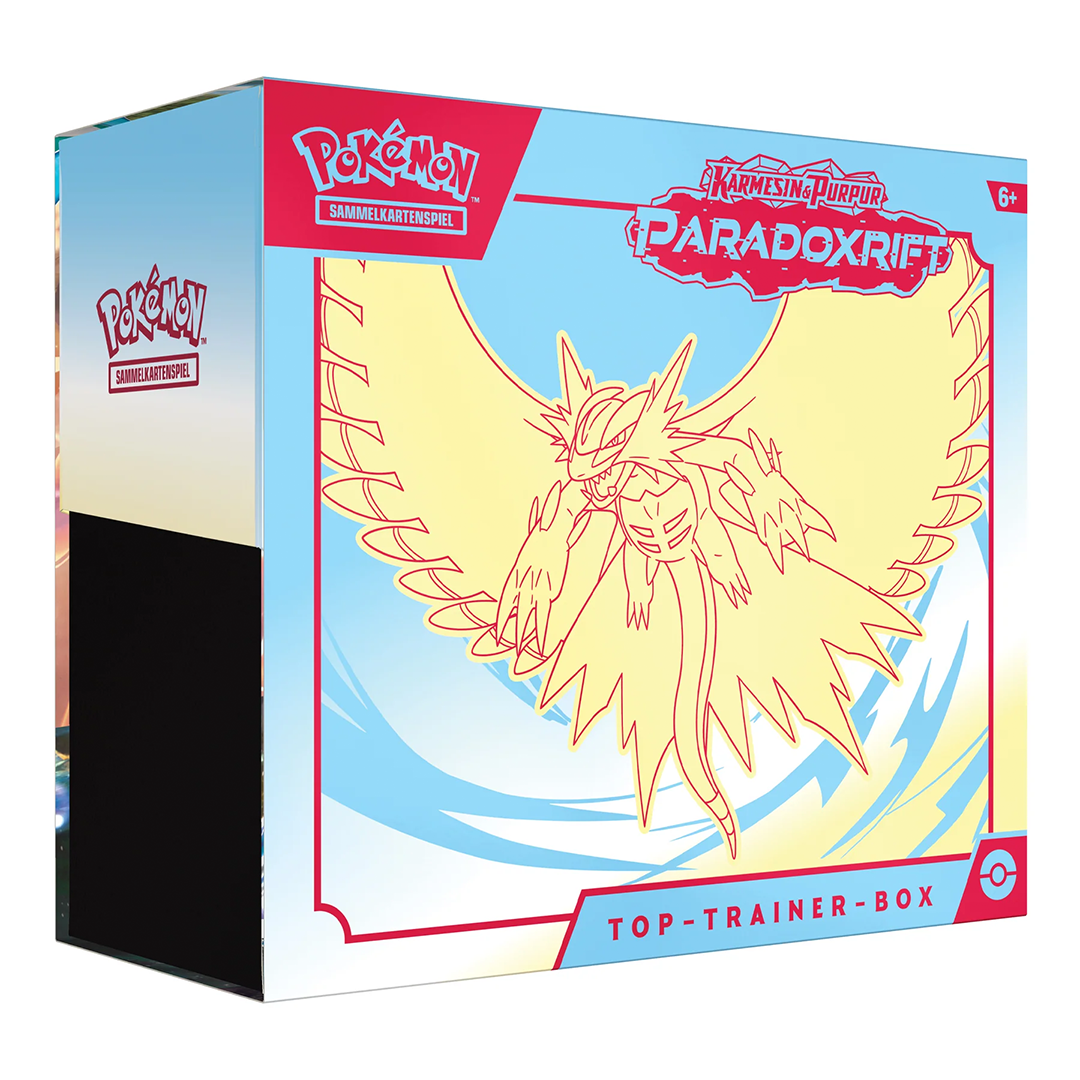 Pokemon Paradoxrift Top Trainer Box - Donnersichel (deutsch)