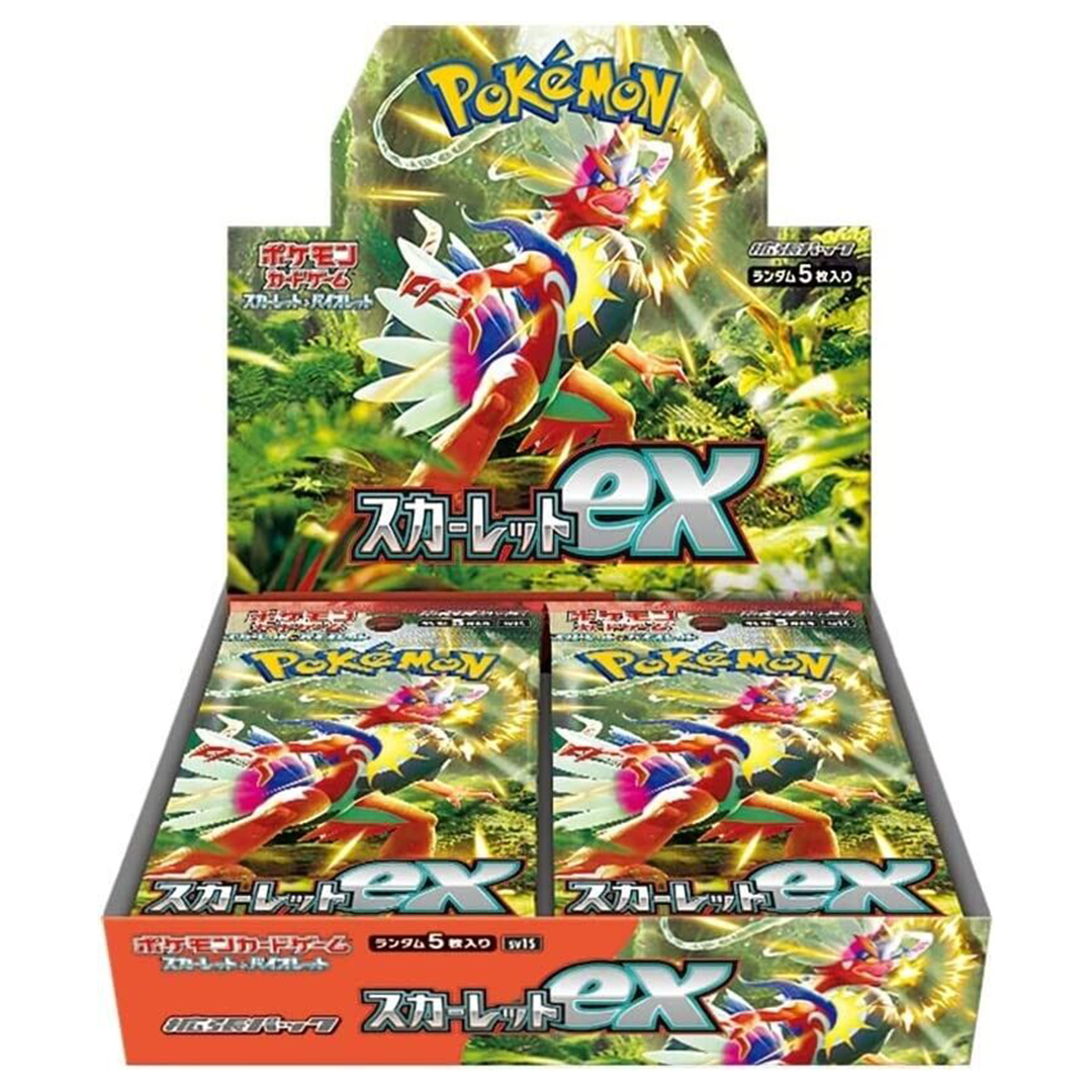 Pokemon Scarlet ex - Booster Display (JP)