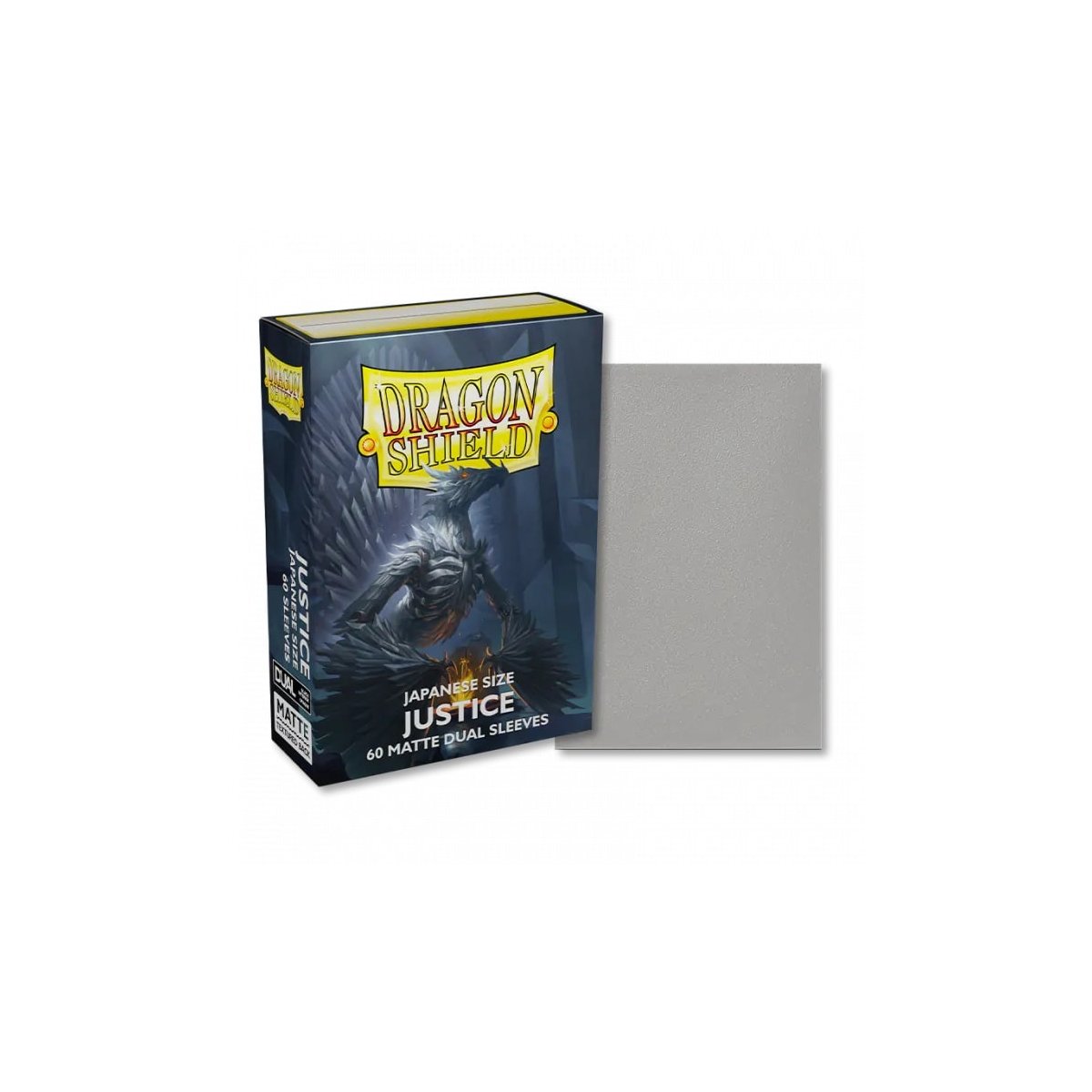 dragon shield japanese size sleeves justice 60-matte