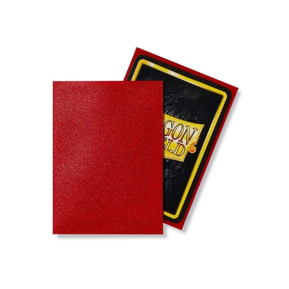 Dragon Shield Standard Size Card Sleeves - Matte Ruby (100 Sleeves)