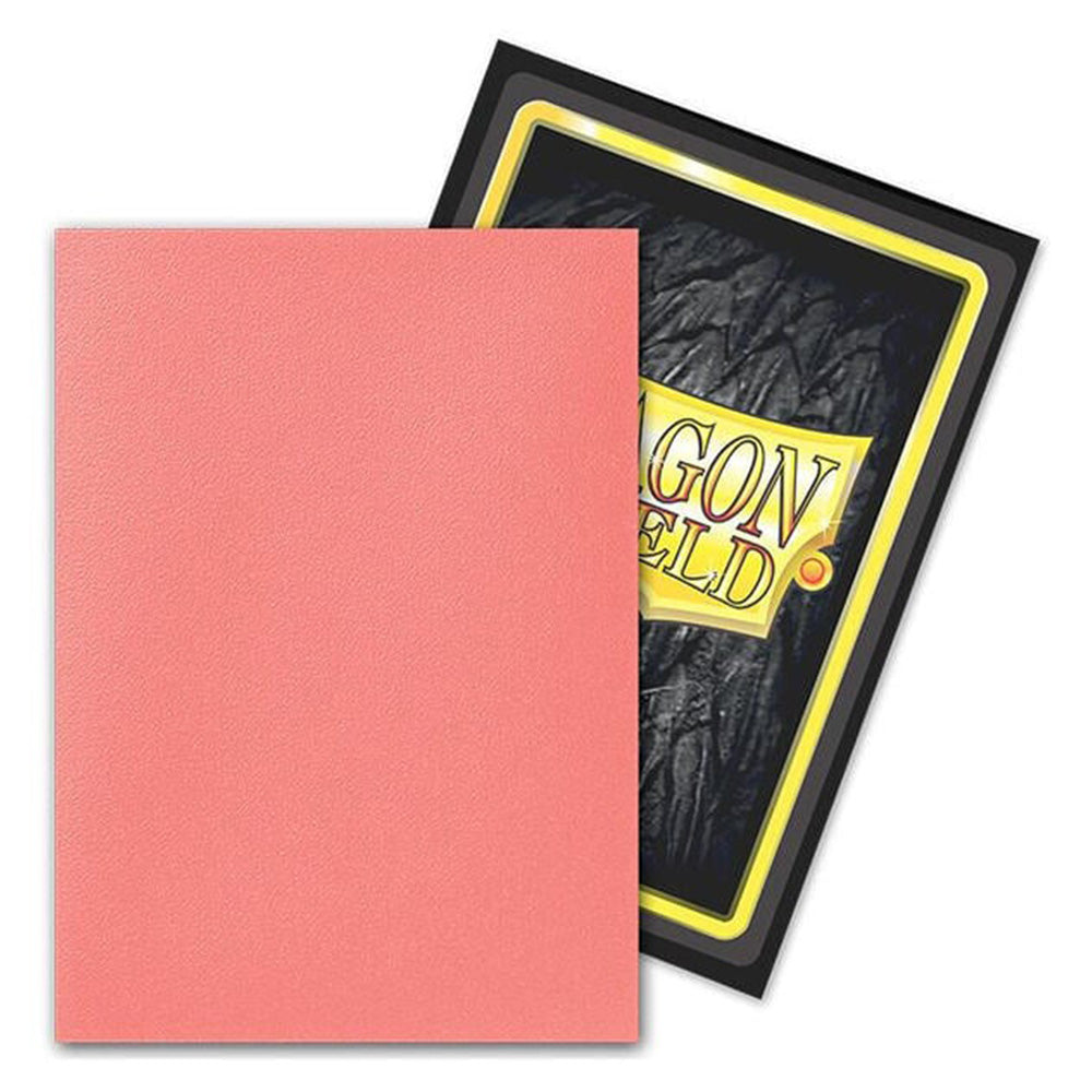 Dragon Shield Standard Size Card Sleeves - Dual Matte Peach (100 Sleeves)