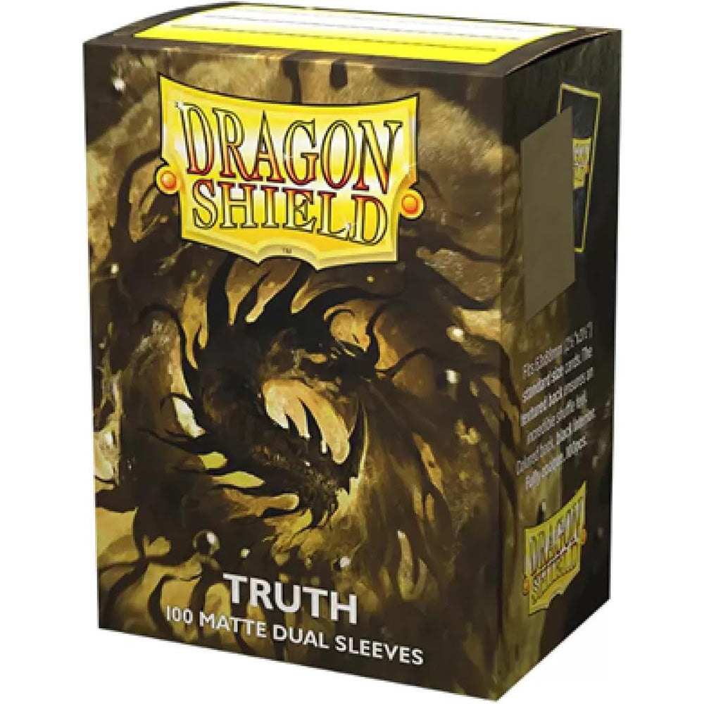 Dragon Shield Standard Size Card Sleeves - Dual Matte Truth (100 Sleeves)