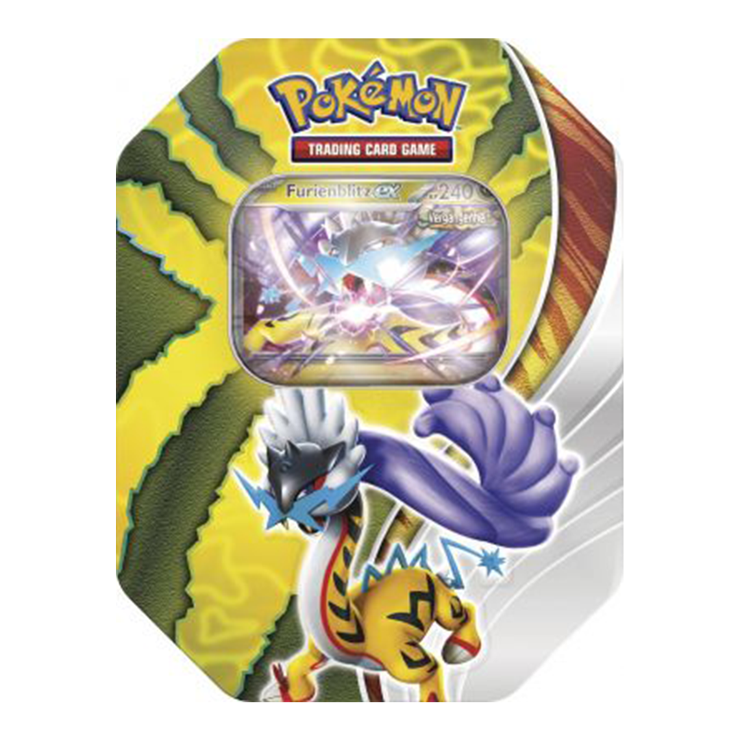 Pokemon Paradox Schicksale Tin Box - Furienblitz-ex (deutsch)