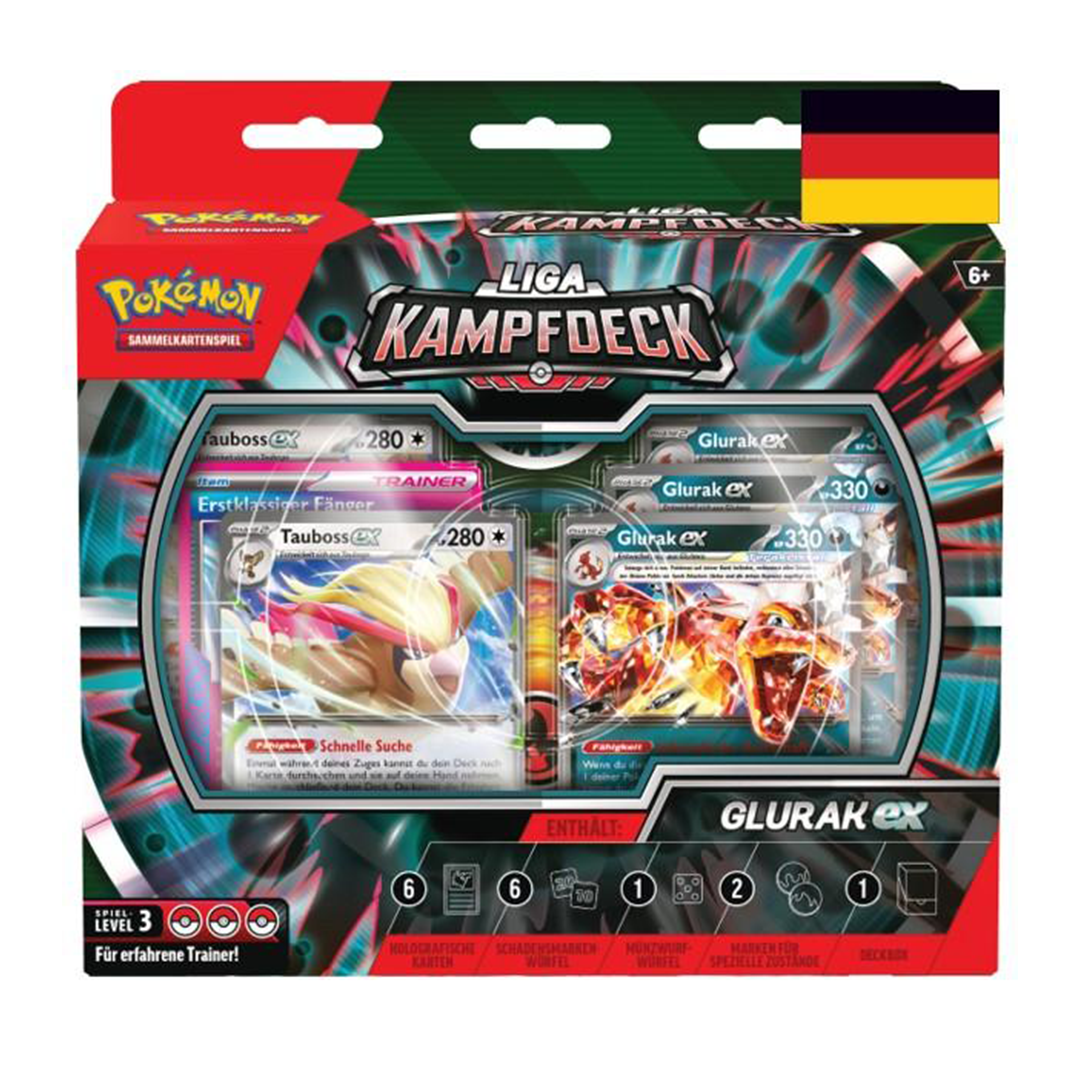 Pokemon Liga-Kampfdeck - Glurak-ex (englisch)
