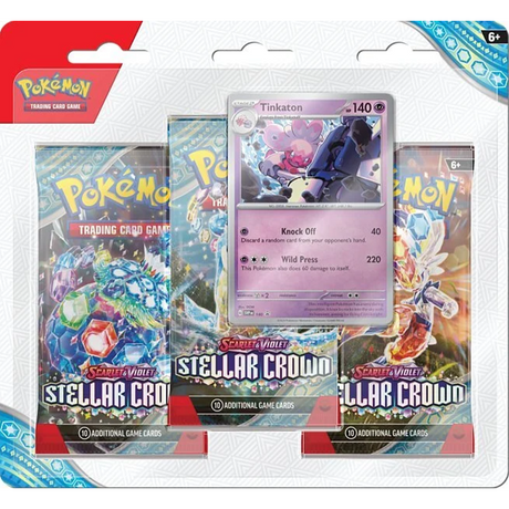 Pokemon Stellarkrone - 3-Pack Blister (deutsch)