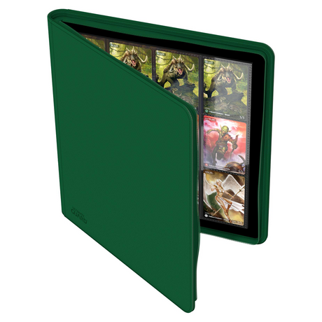 Ultimate Guard - 12-Pocket QuadRow ZipFolio XenoSkinTM - Green