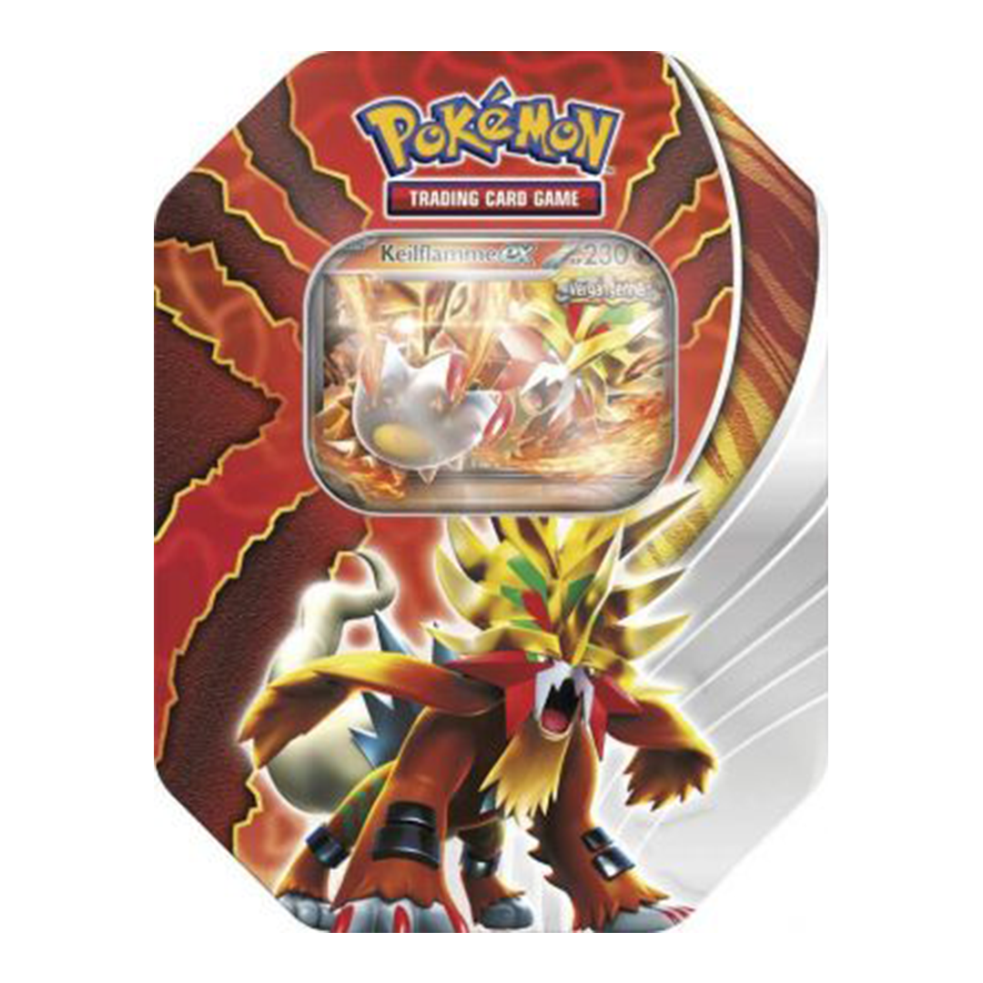 Pokemon Paradox Schicksale Tin Box - Keilflamme-ex (deutsch)