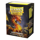 Dragon Shield Standard Size Card Sleeves - Dual Matte Lightning (100 Sleeves)