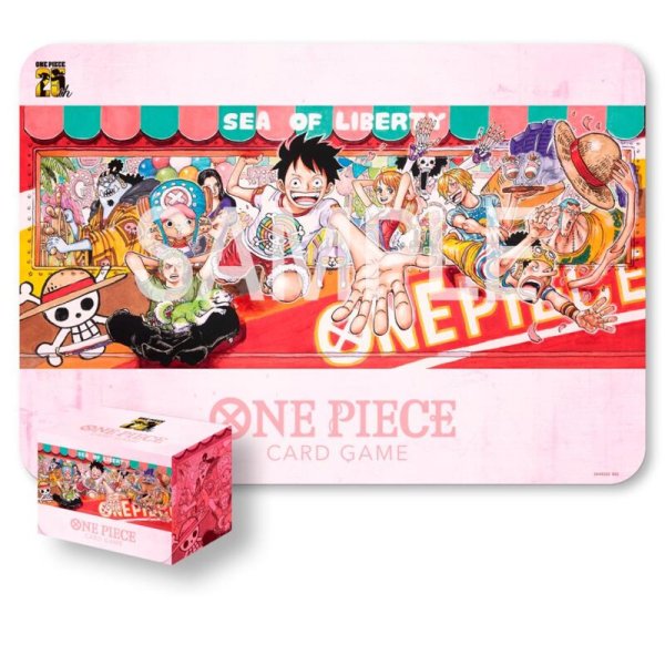One Piece Card Game - 25th Edition Playmat & Card Case (englisch)