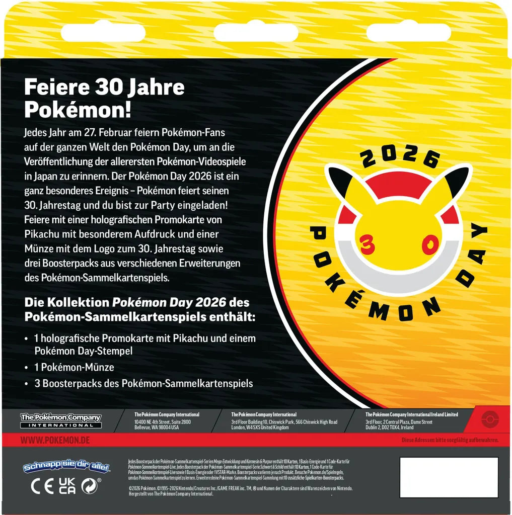 Kollektion Pokemon Day 2026