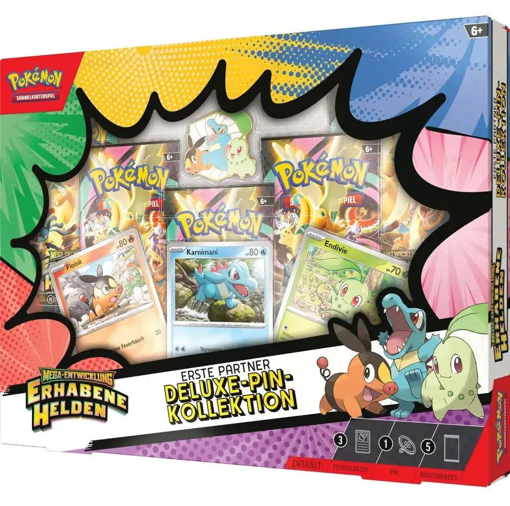 Pokemon Erhabene Helden Deluxe-Pin-Kollektion
