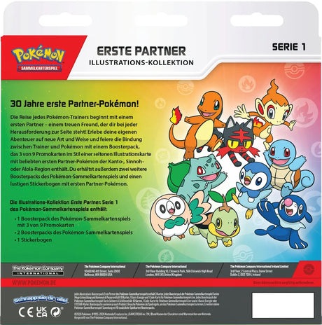 Pokemon Erster Partner Illustrations-Kollektion