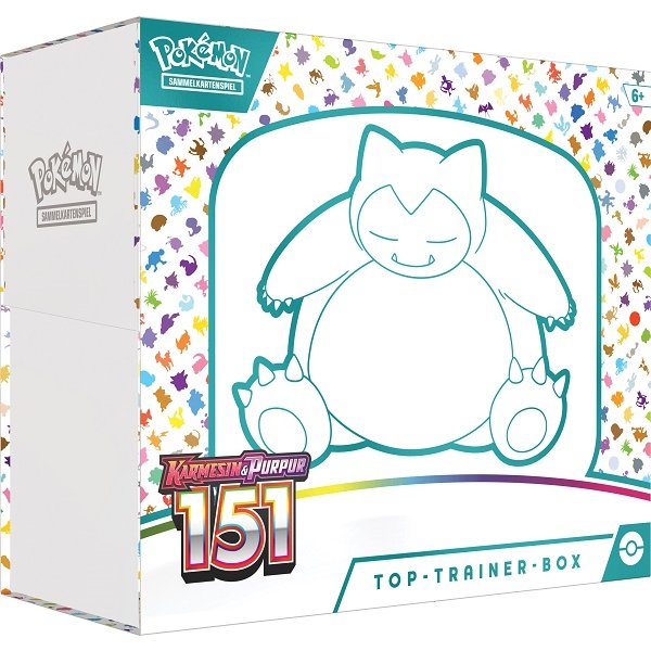 Pokemon - Karmesin & Purpur 151 Top Trainer Box (deutsch)