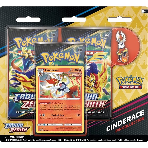 Pokemon Zenit der Könige - Pin Kollektion Cinderace (englisch)