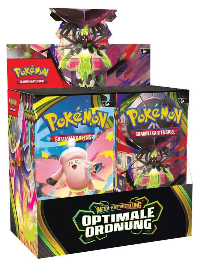 Pokemon Optimale Ordnung Display