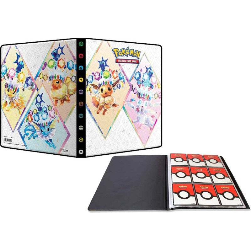 Pokemon Prismatische Entwicklungen-9-Pocket-Portfolio