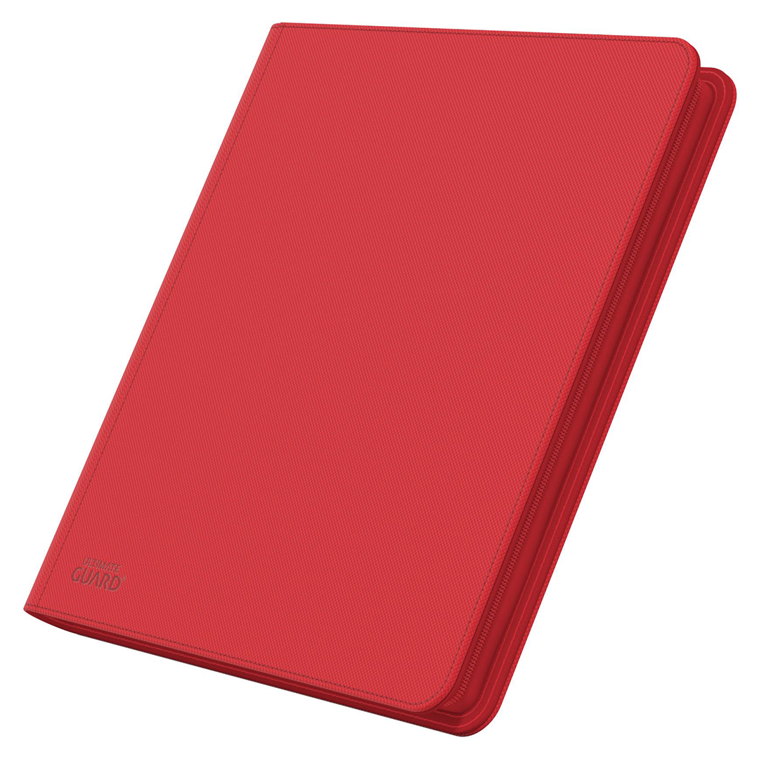 Ultimate Guard - 12-Pocket QuadRow ZipFolio XenoSkinTM - Red