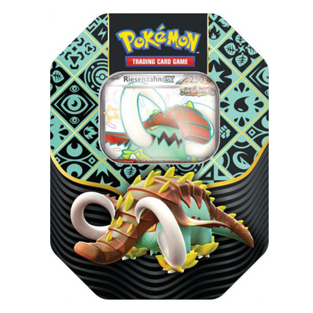 Pokemon Karmesin & Purpur - Paldean Fates Great Tusk ex Tin Box (EN)