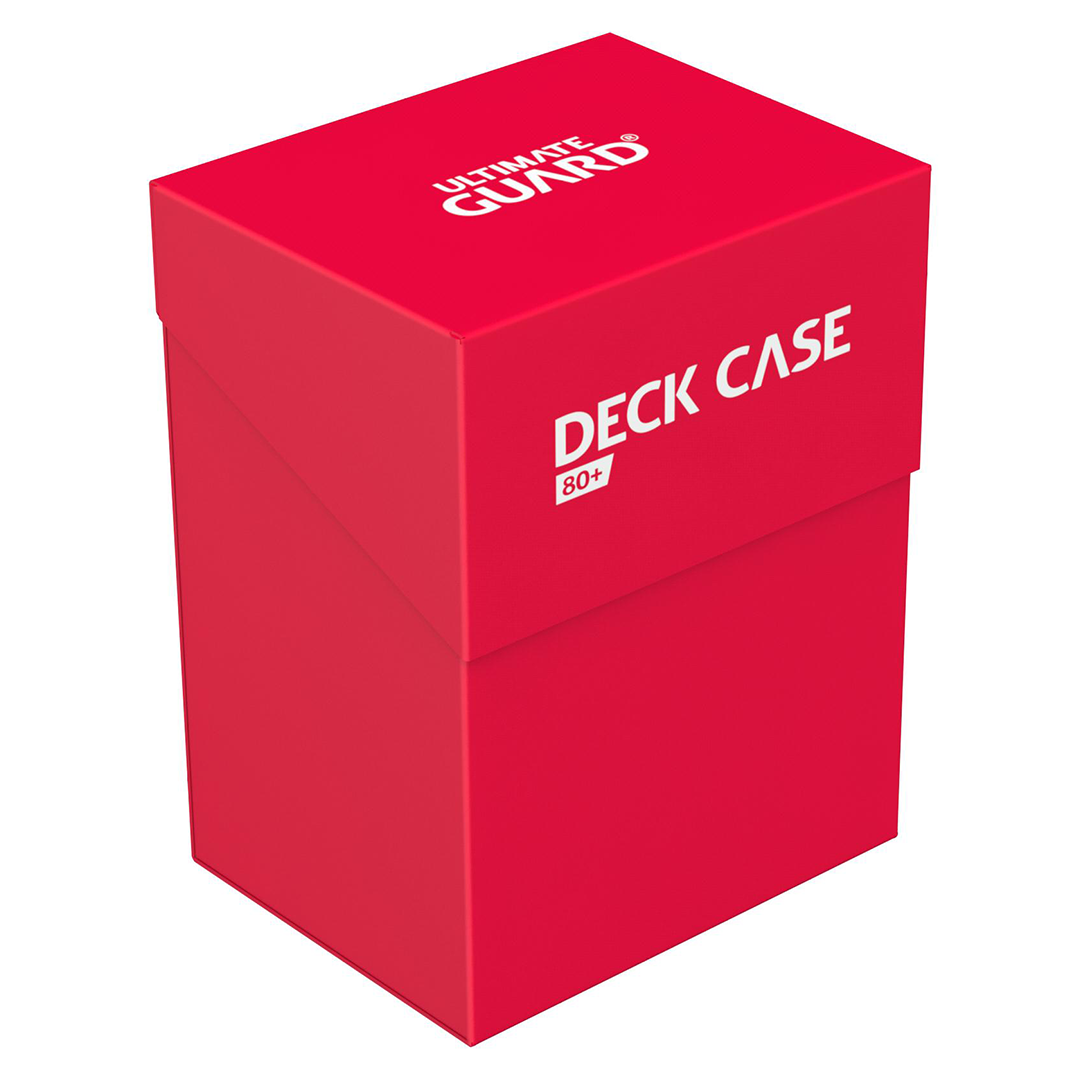 Ultimate Guard - Deck Case Standard Size Red (80+)