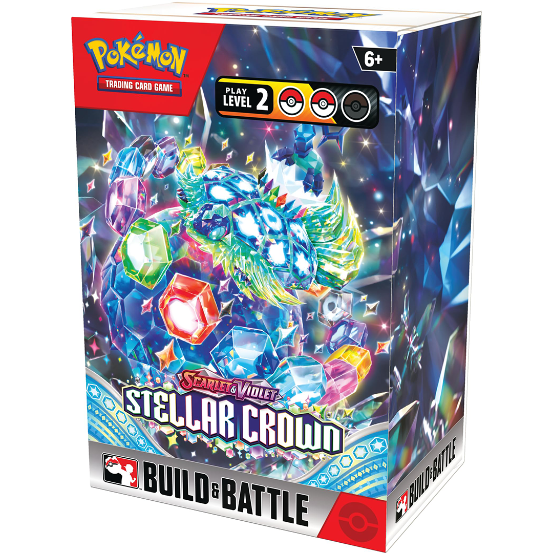 Pokemon Stellar Crown Build & Battle Box (englisch)