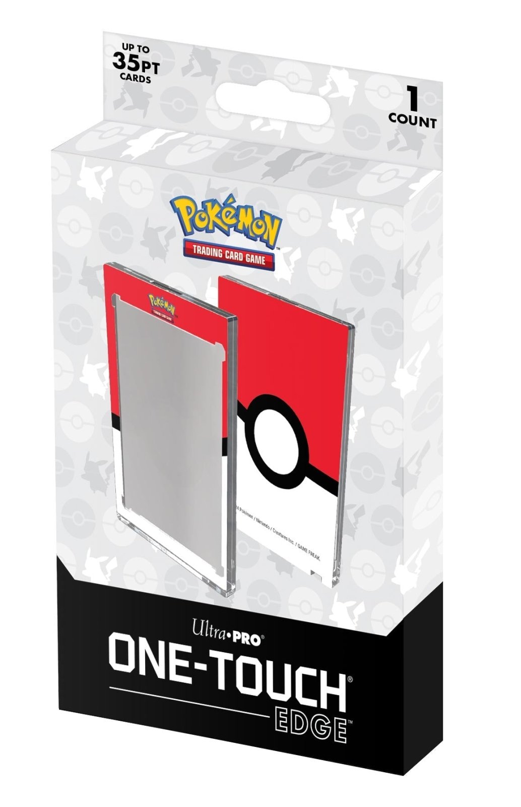 Ultra Pro Pokémon One-Touch Edge Magnetic Card Holder Poké Ball Design
