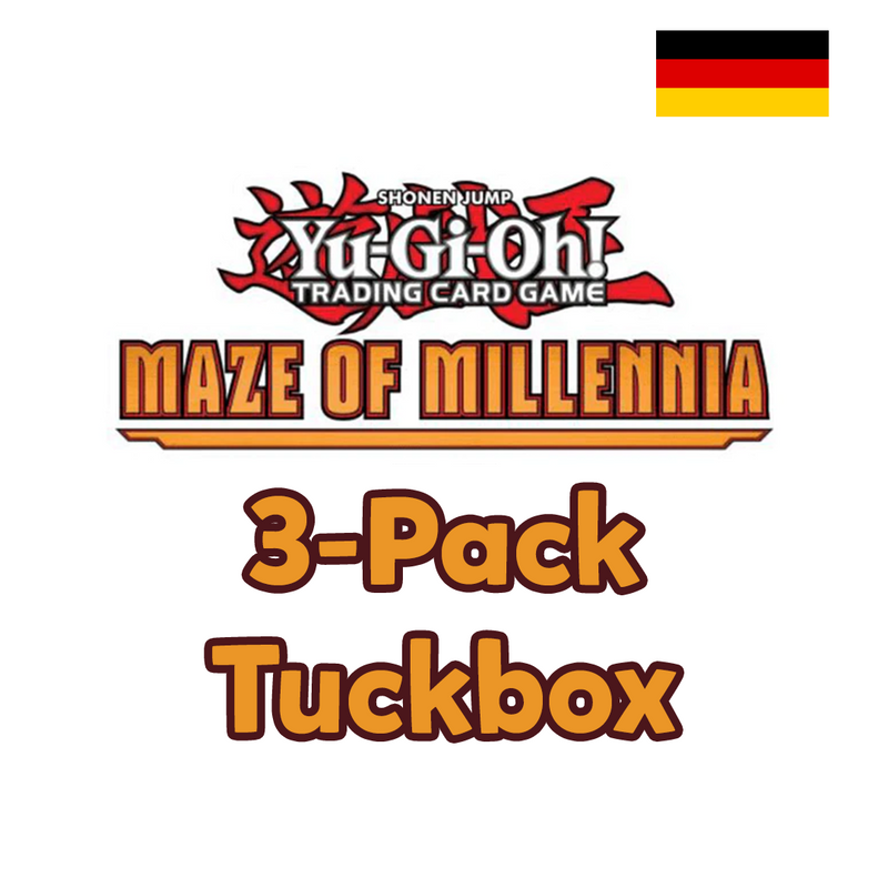 Yu-Gi-Oh! - Maze of Millennia 3-Pack Tuckbox (DE)