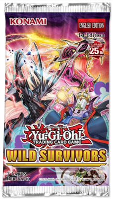 Yu-Gi-Oh! Wild Survivors - Booster Pack (englisch)
