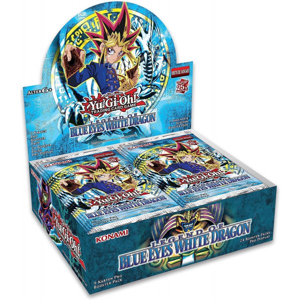 Yu-Gi-Oh! 25th Anniversary Display - Legend of Blue Eyes White Dragon (deutsch)