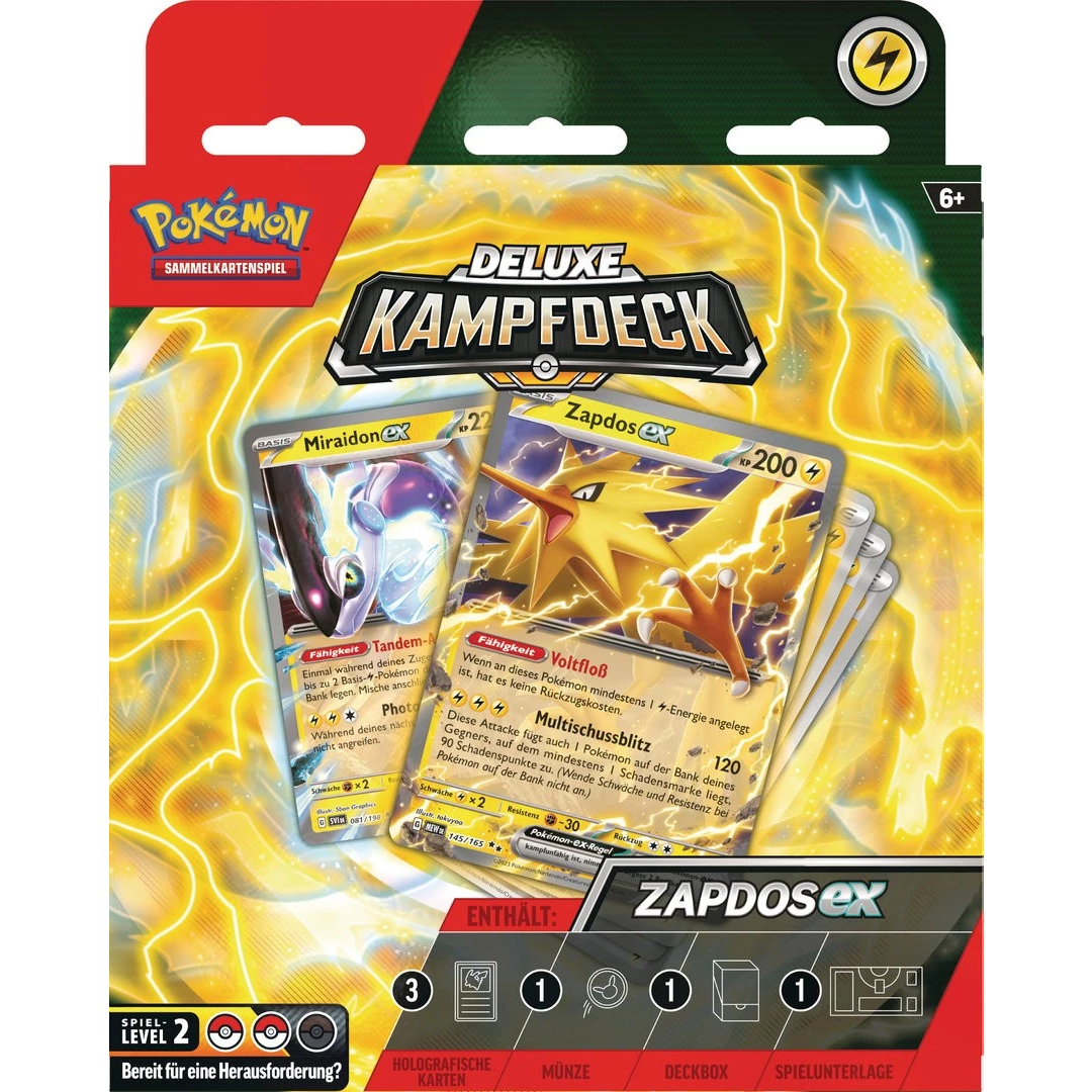 Pokemon Deluxe Kampfdeck - Zapdos ex (deutsch)