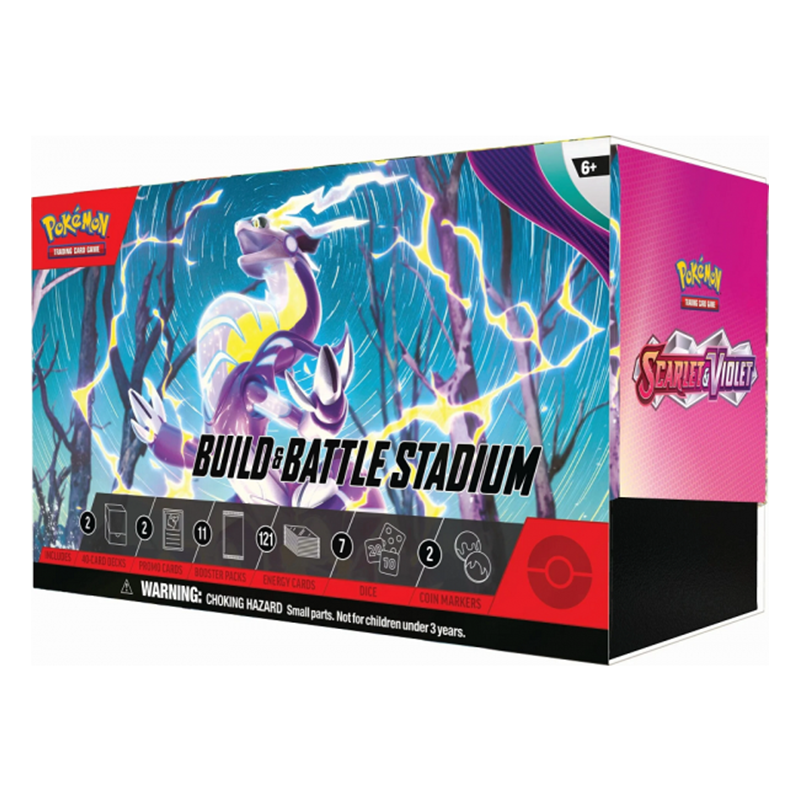 Pokemon Karmesin & Purpur Build & Battle Stadium Box (englisch)