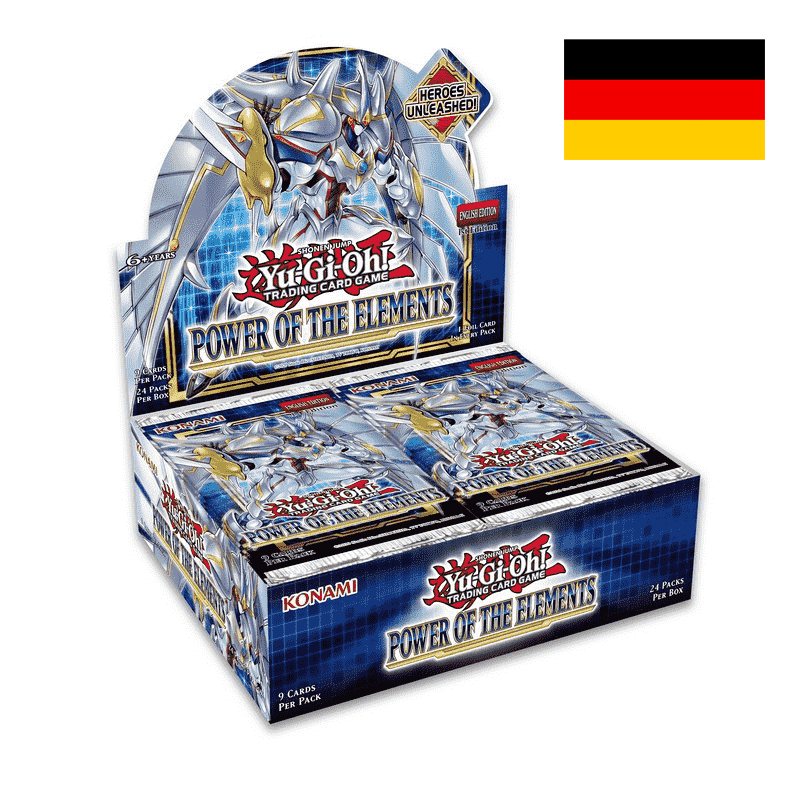 Yu-Gi-Oh! Power of the Elements Booster Display (DE)
