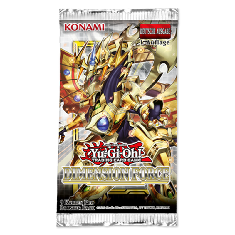 Yu-Gi-Oh! Dimension Force Booster Pack (DE)