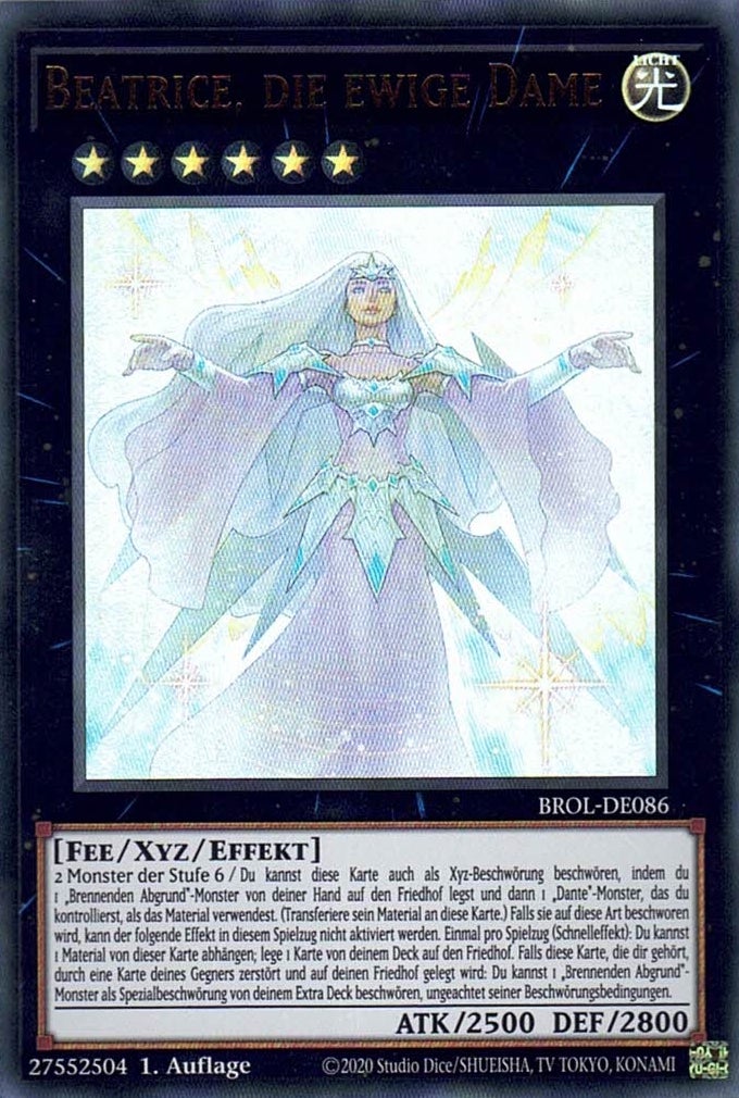 Beatrice, die ewige Dame - Ultra Rare - Divine Cards