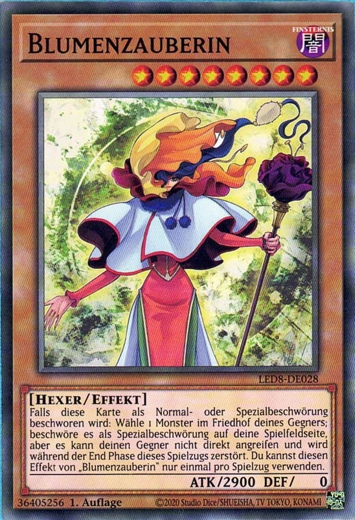 Blumenzauberin - Super Rare - Divine Cards