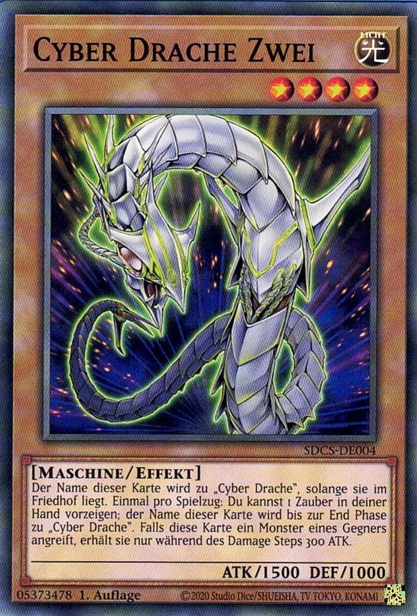 Cyber Drache Zwei - Common - Divine Cards