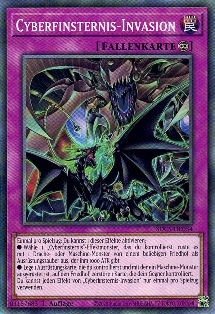 Cyberfinsternis-Invasion - Common - Divine Cards
