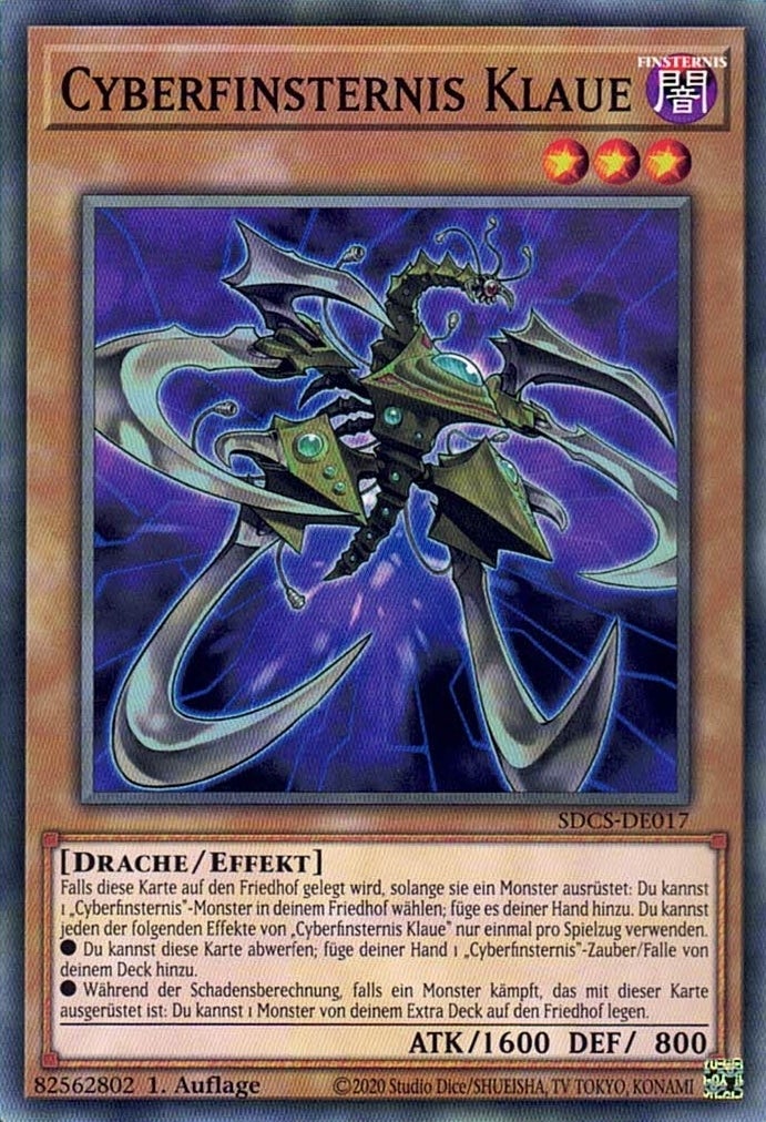 Cyberfinsternis Klaue - Common - Divine Cards