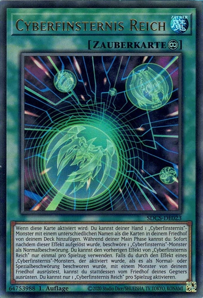 Cyberfinsternis Reich - Ultra Rare - Divine Cards