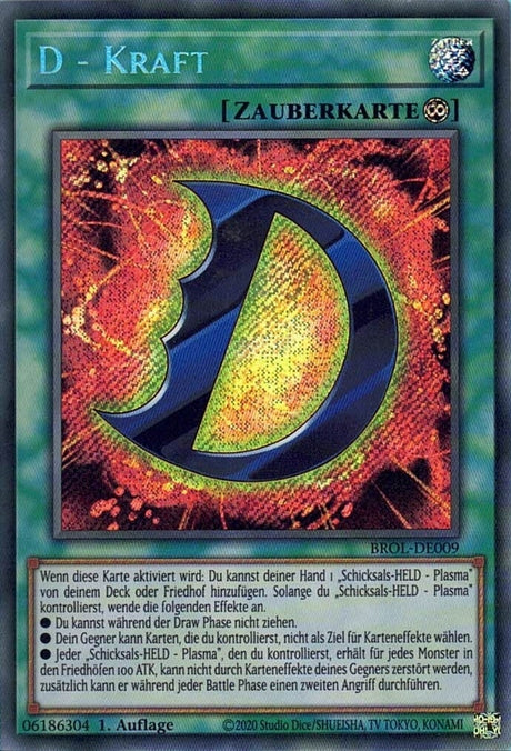 D - Kraft - Secret Rare - Divine Cards