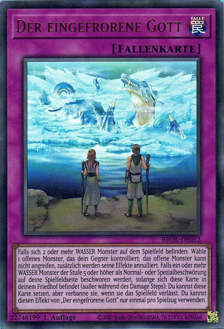 Der eingefrorene Gott - Ultra Rare - Divine Cards