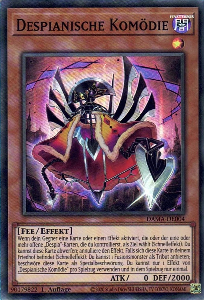 Despianische Komödie - Super Rare - Divine Cards