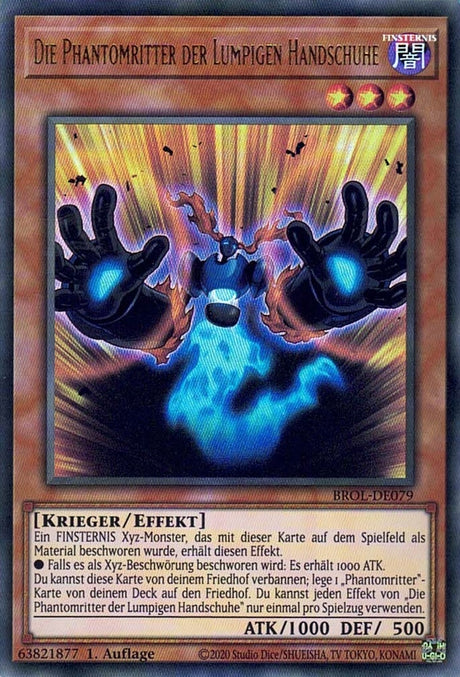 Die Phantomritter der Lumpigen Handschuhe - Ultra Rare - Divine Cards