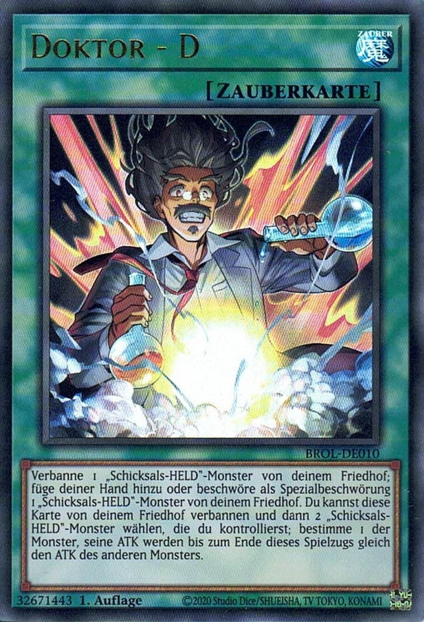 Doktor - D - Ultra Rare - Divine Cards