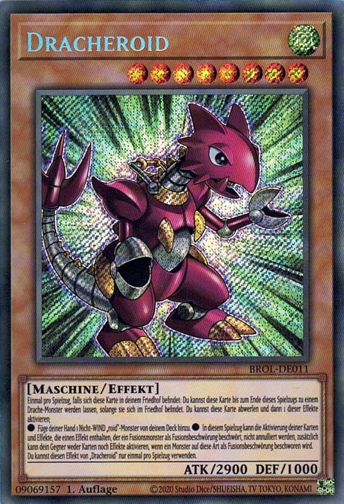 Dracheroid - Secret Rare - Divine Cards