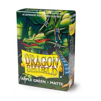 Dragon Shield Small Card Sleeves - Matte Apple Green (60 Sleeves) - Divine Cards