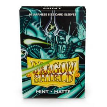 Dragon Shield Small Card Sleeves - Matte Mint (60 Sleeves) - Divine Cards
